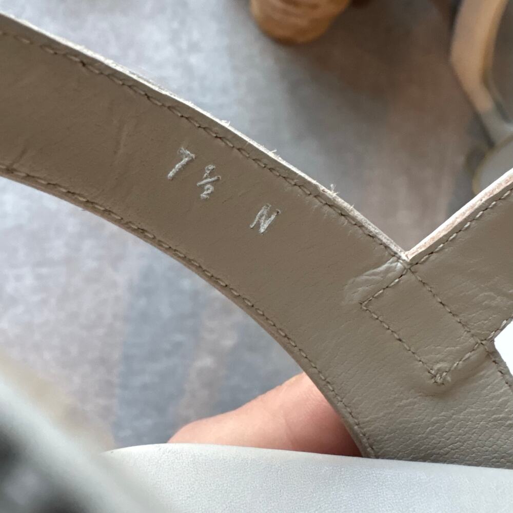NWOT Amalfi Leather Sandals - Picture 5 of 5